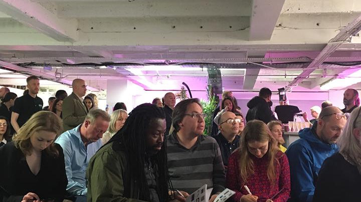 Art on a Postcard Secret Auction at The Other Art Fair 2018