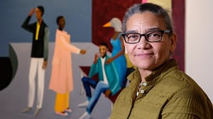 Lubaina Himid MBE for the Secret Auction
