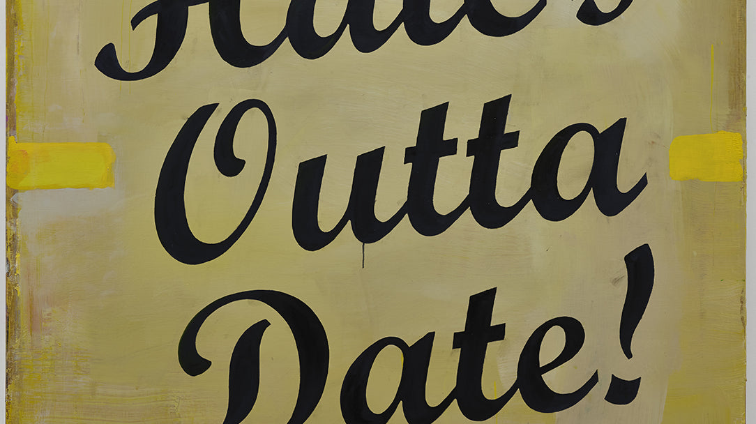 Harland Miller Postcard Lottery at Art Car Boot Fair