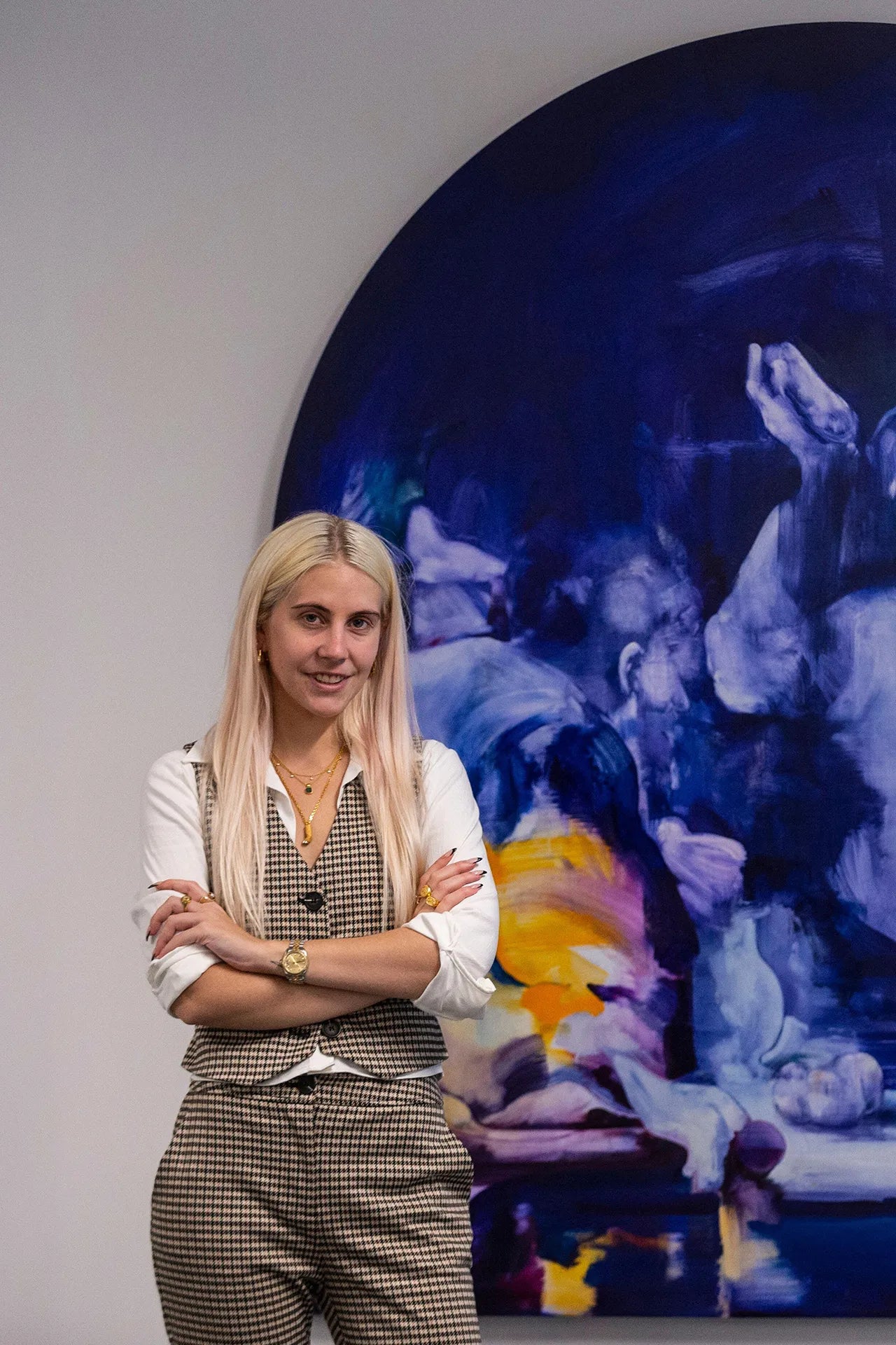 From Soho with Love: heiress India Rose James curates Art On A Postcard exhibition to support victims in Ukraine