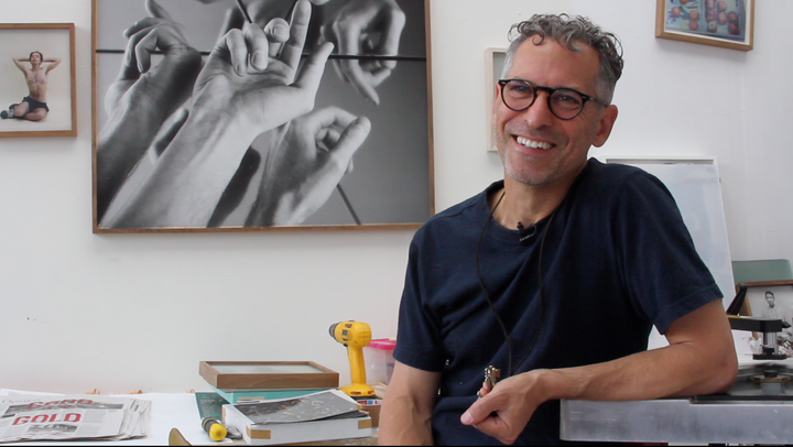 Inside the Artist's Studio: Oliver Chanarin
