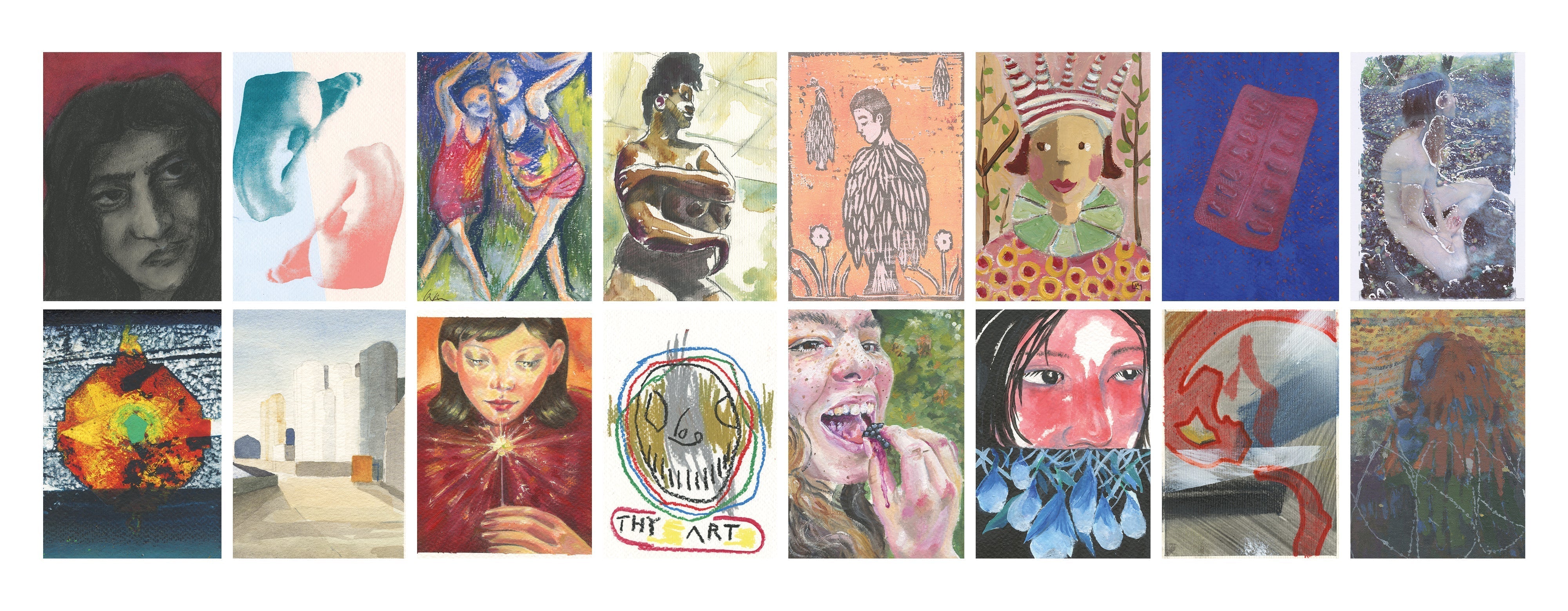 Art on a Postcard Summer Flash Auction