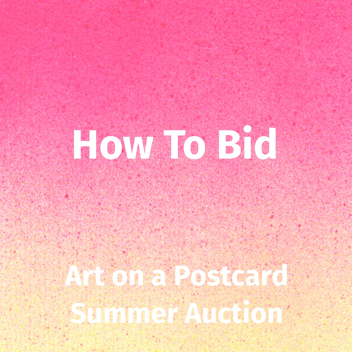 How To Bid: Art on a Postcard Summer Auction on Dreweatts.com