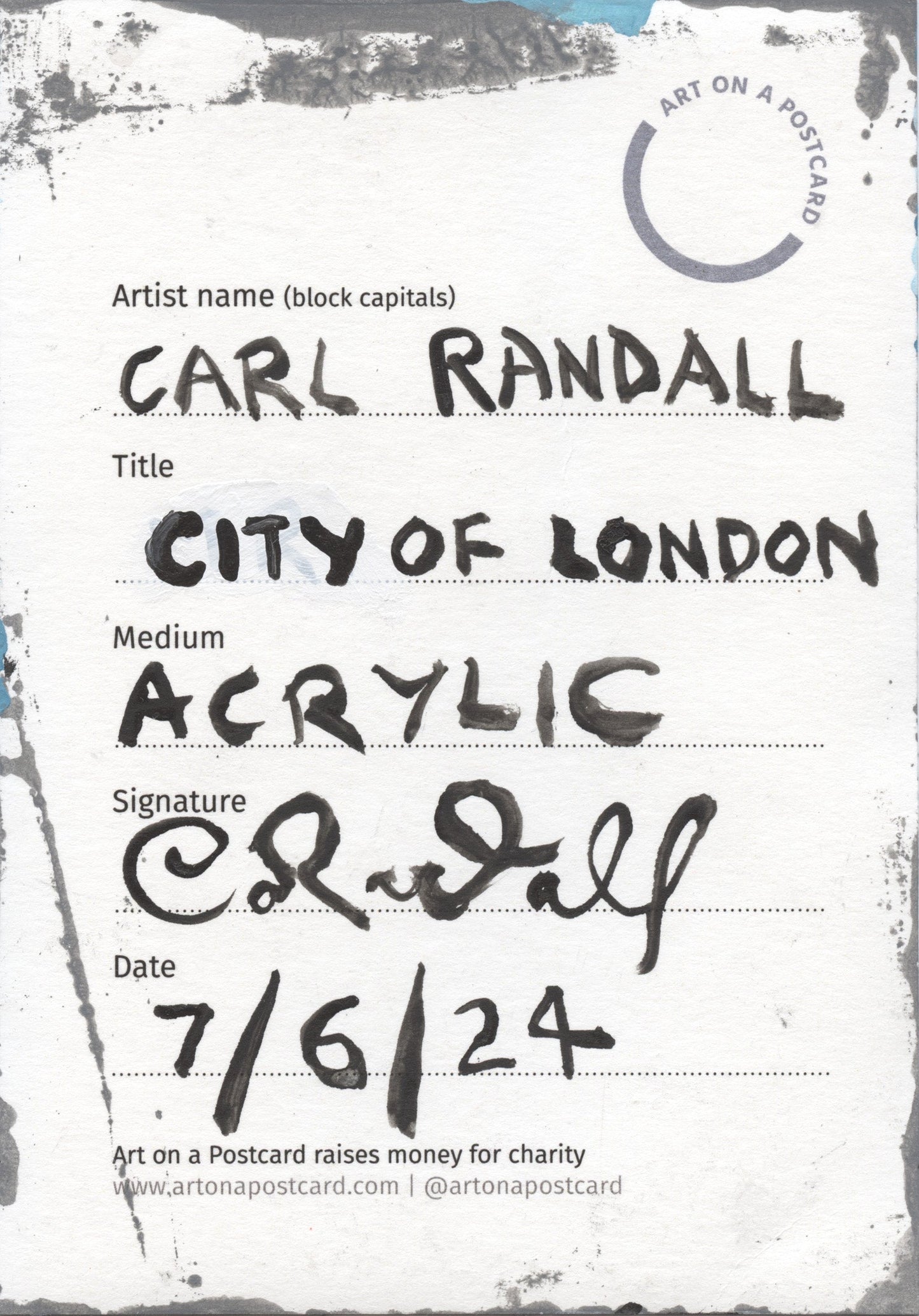 Lot 1 - Carl Randall - City of London