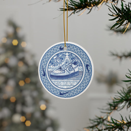 Ceramic Ornaments - Haus of Lucy Christmas Nike Air Force