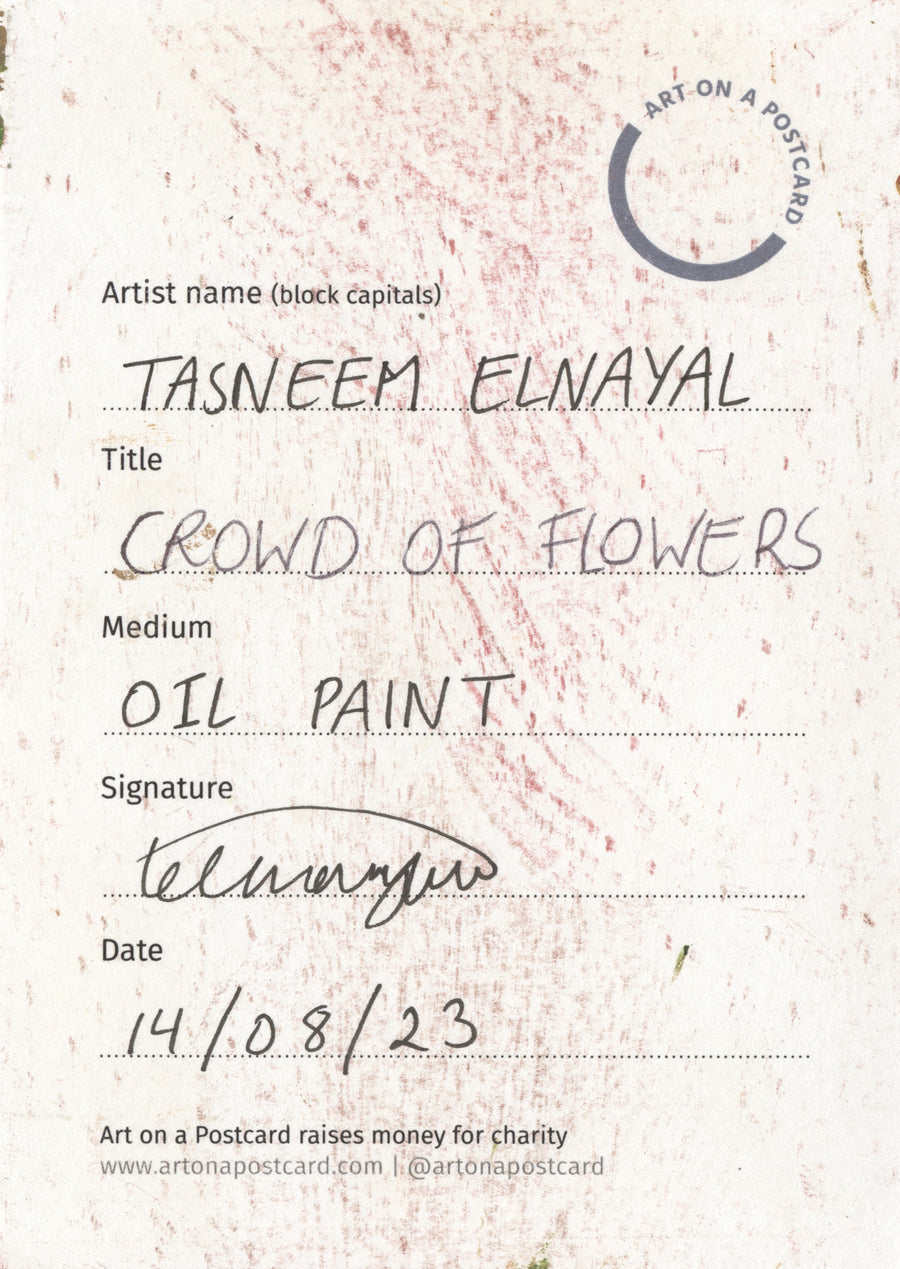 Lot 252 - Tasneem Elnayal - Crowd of Flowers