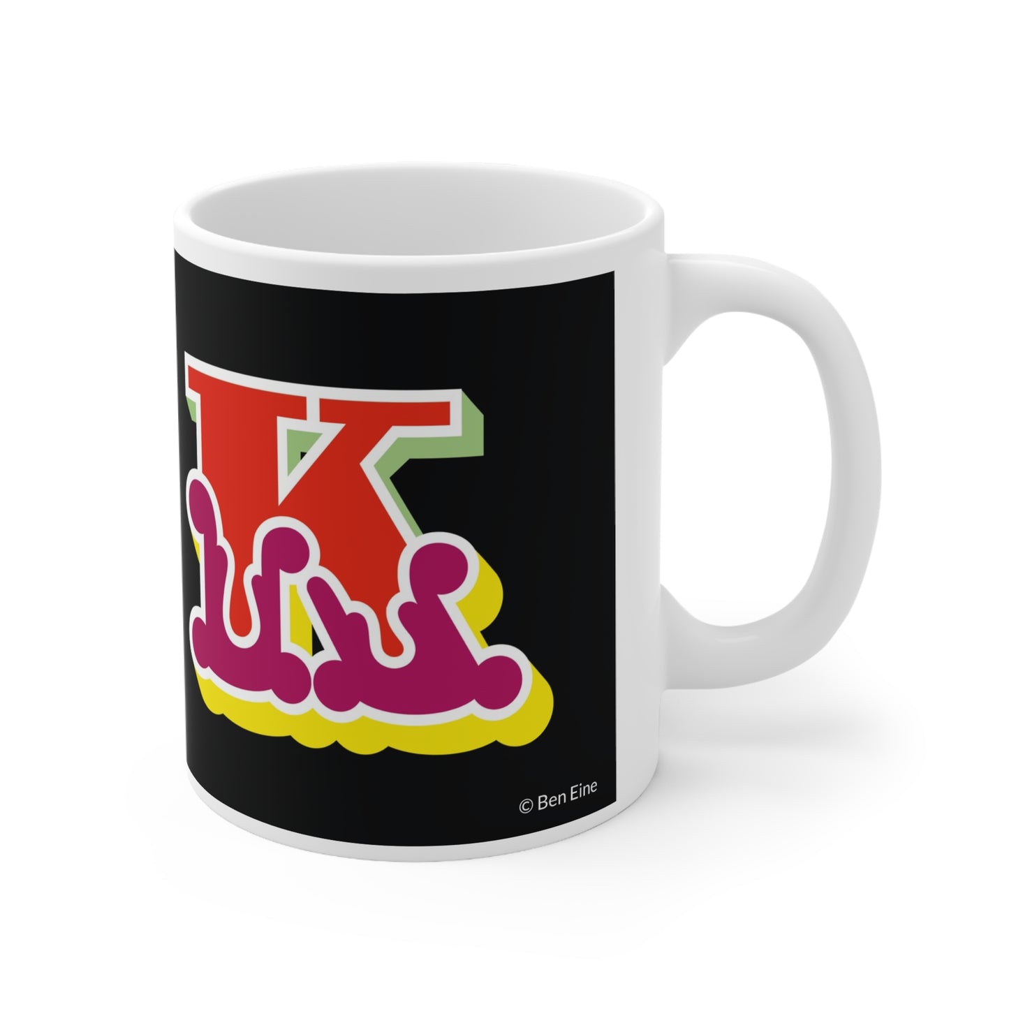 Ben Eine Mug - K