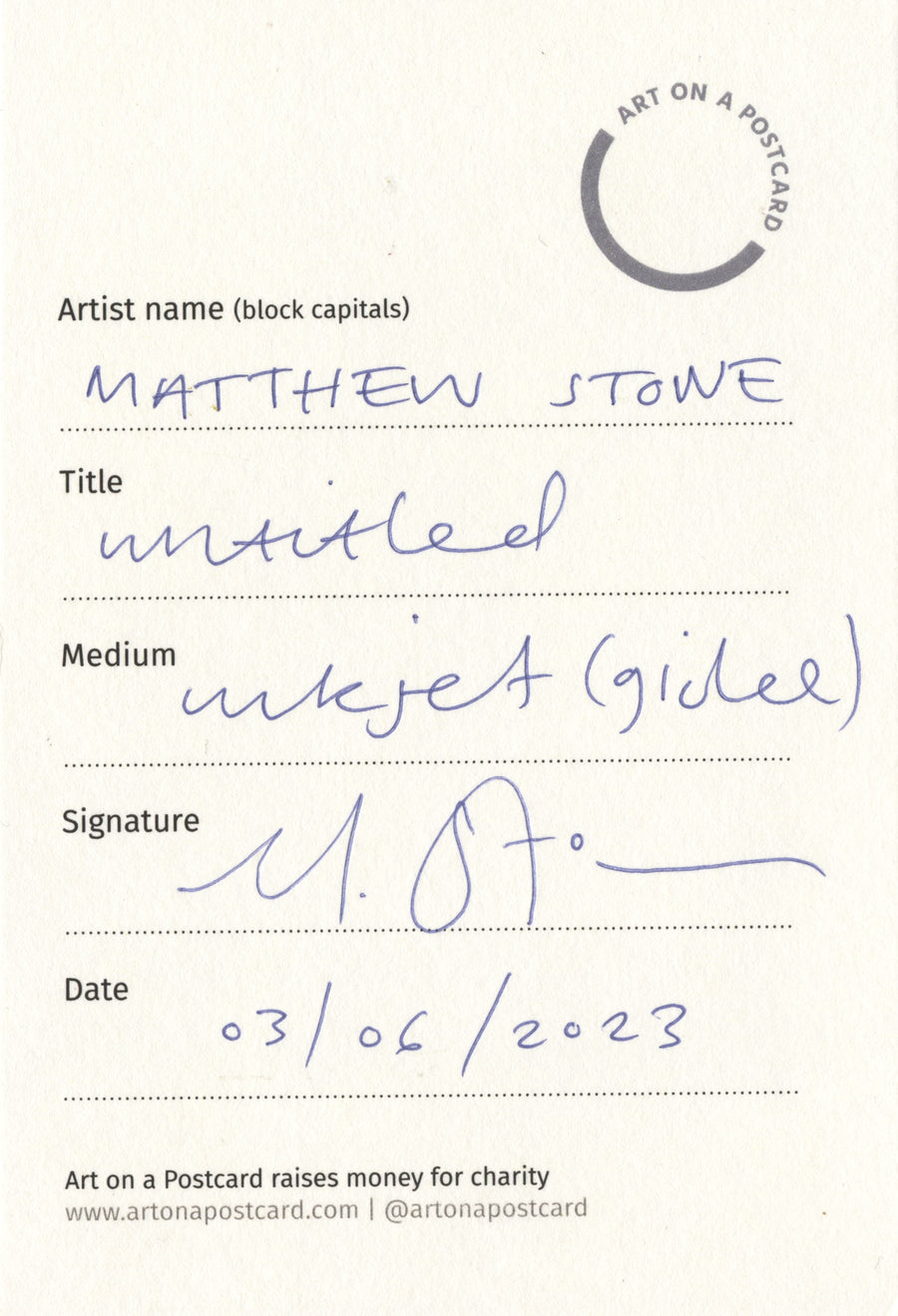 Lot 297 - Matthew Stone - Untitled (2)