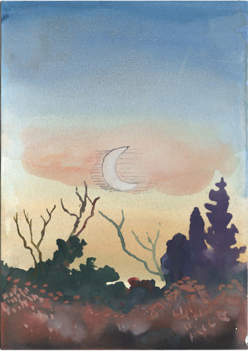 Lot 21 - Daisy Clarke - Crescent Moon
