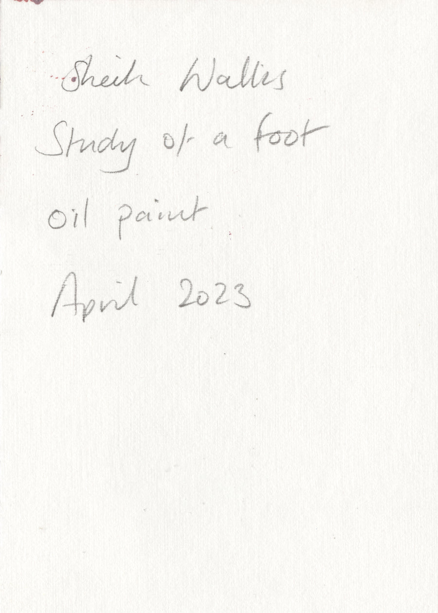 Lot 257 - Sheila Wallis - Study of a foot