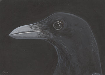 Lot 274 - Christopher Gee - Crow at Night