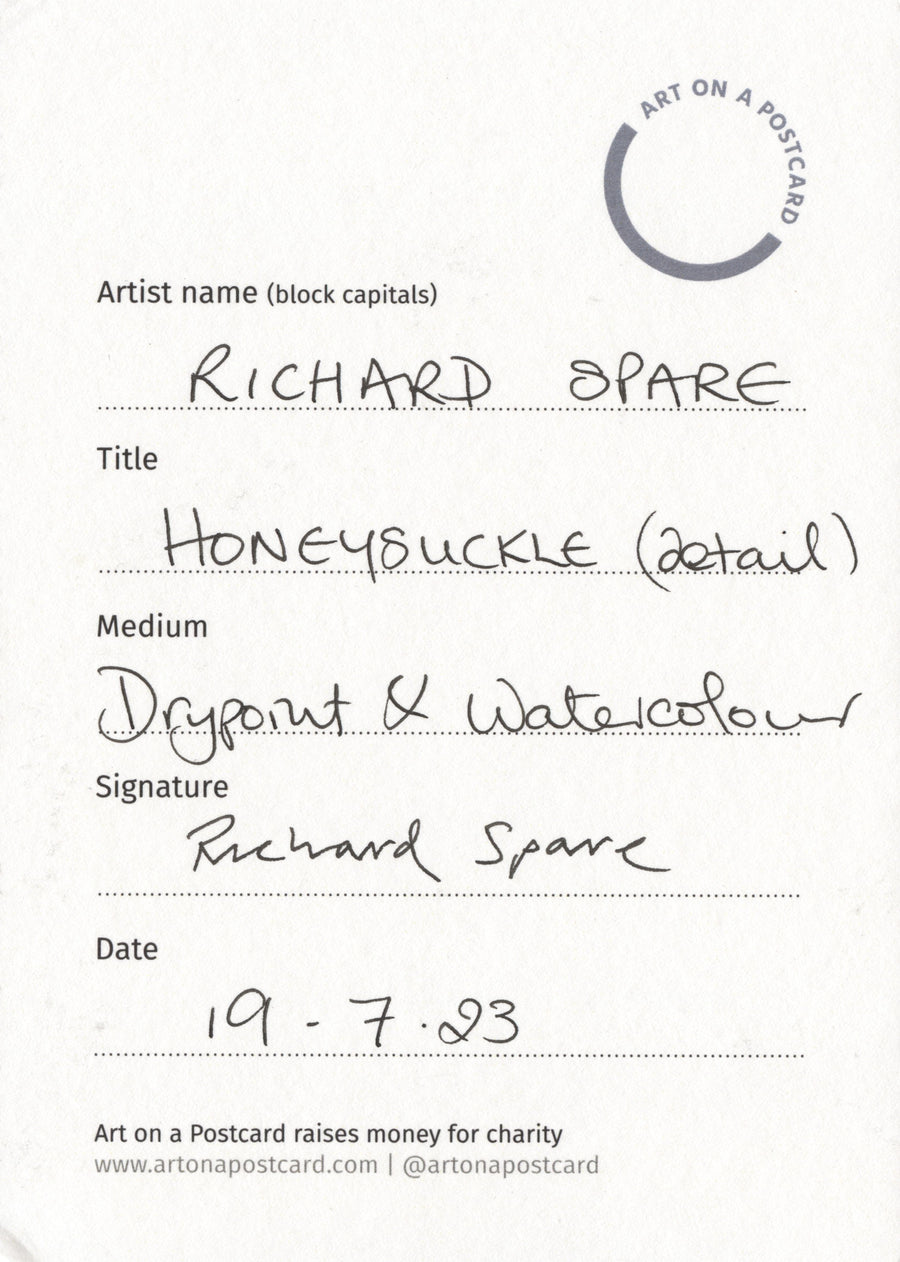 Lot 143 - Richard Spare - Honeysuckle (detail)