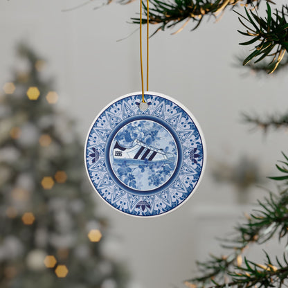 Ceramic Ornaments - Haus of Lucy Christmas Shell Toes