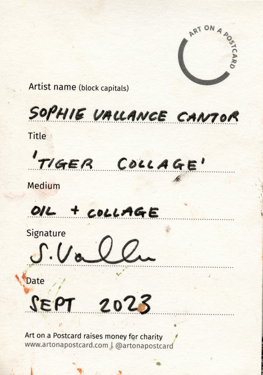 Lot 7 - Sophie Vallance Cantor - Tiger Collage