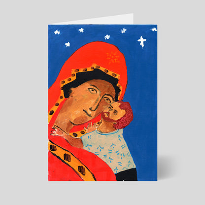 Alan Fears Christmas Card - Baby Jesus