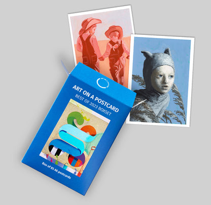 Art on a Postcard 2023 Boxset of 85 Cards