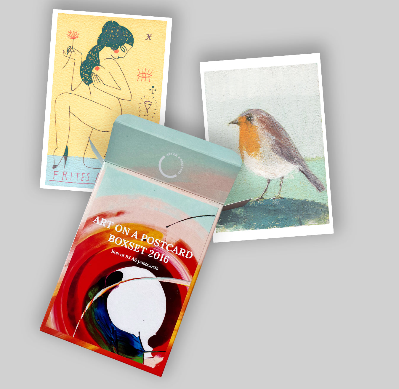 Art on a Postcard 2016 Boxset 85 Postcards