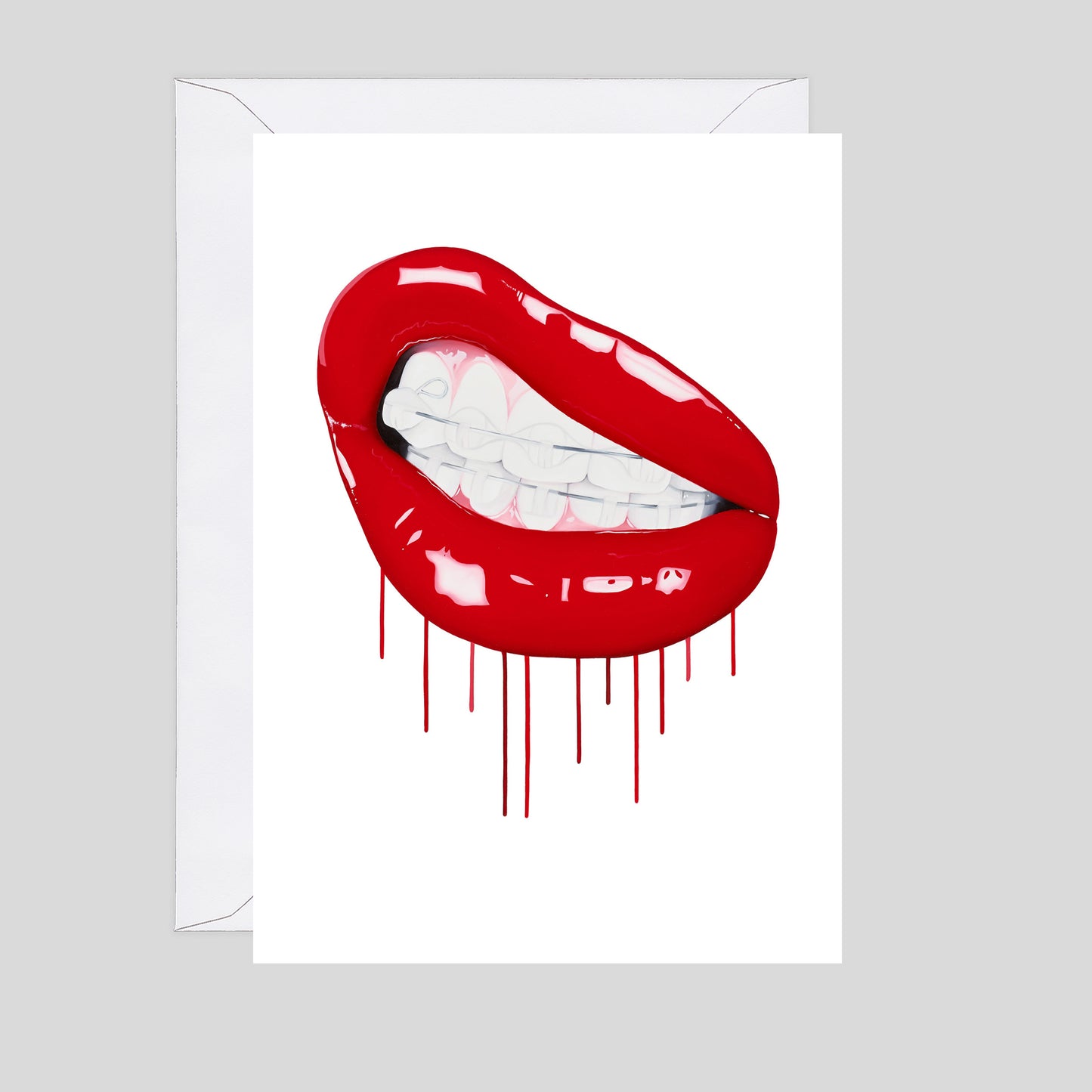 Sara Pope - Emotional Gangsta - Greetings Card