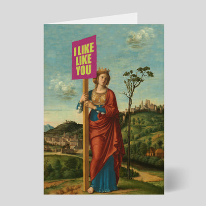 Haus of Lucy - I Like Like You - Valentine's Card