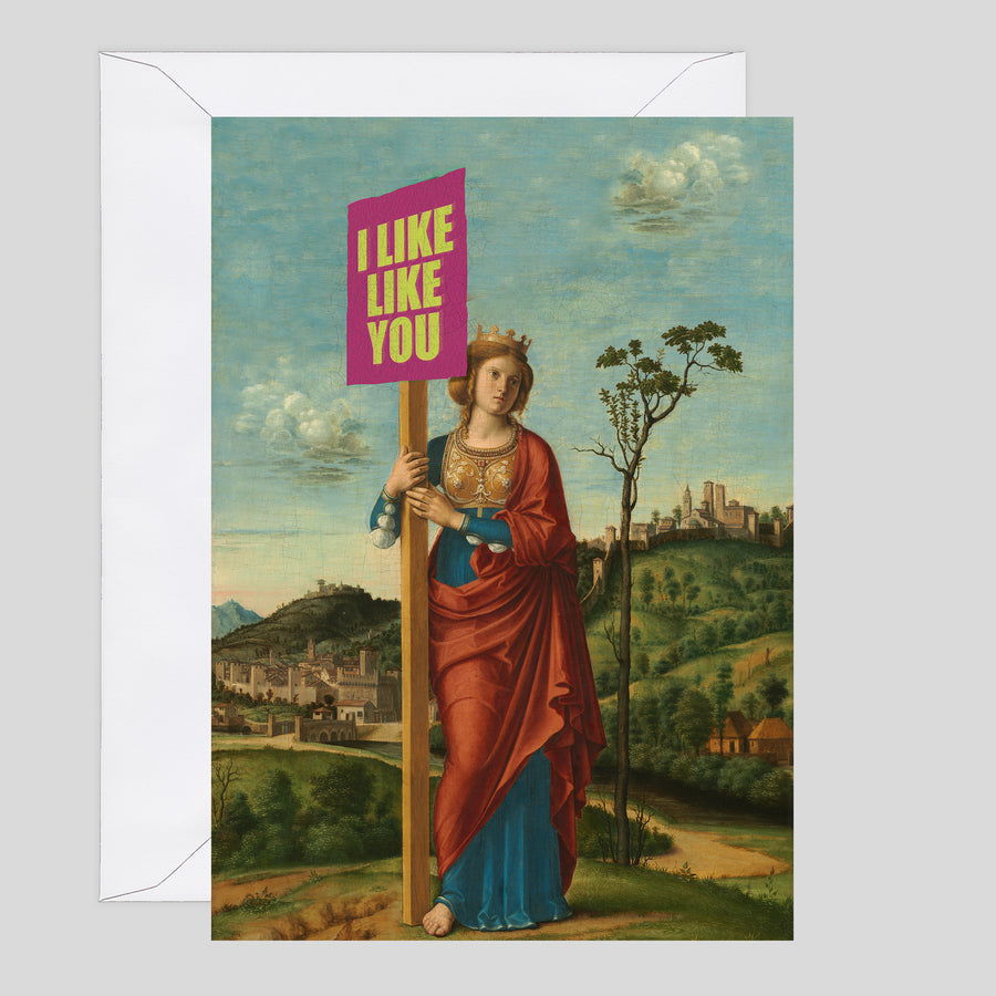 Haus of Lucy - I Like Like You - Valentine's Card
