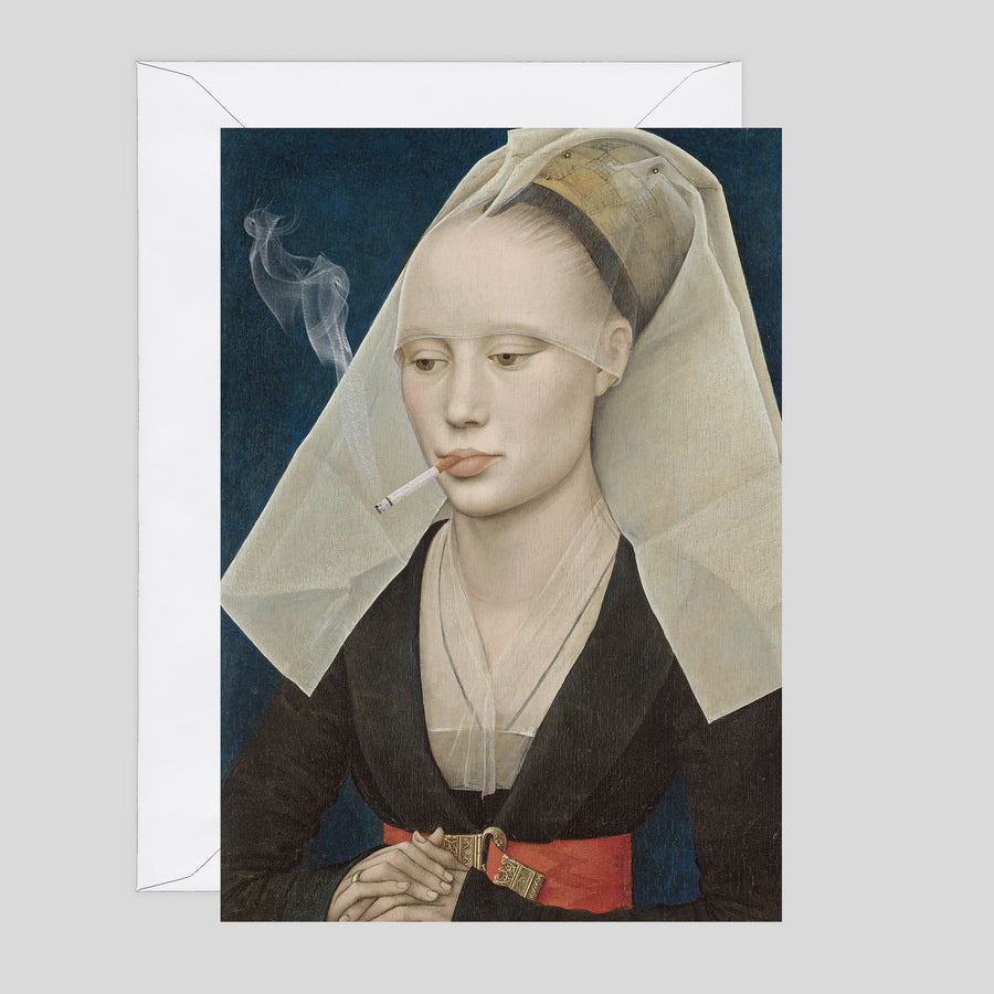 Haus of Lucy - Portrait of A Lady Smoking a Cigarette