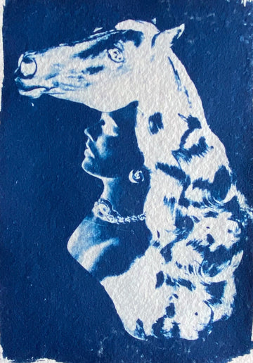 Lot 43 - Chloe McCarrick - Queen Boudicca Study In Blue