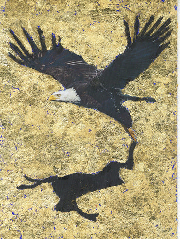 Lot 8 - Toni Gallagher - Eagle with Shadow
