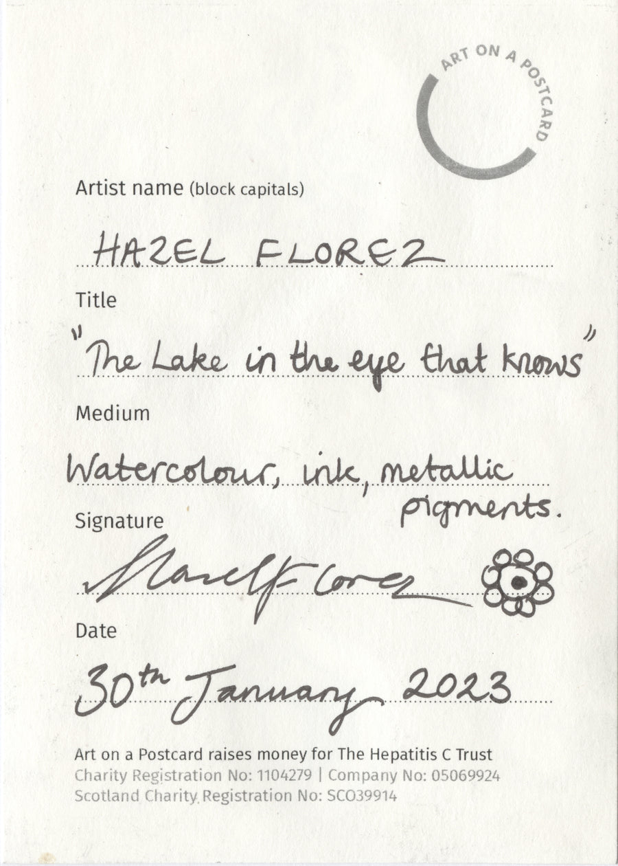 Lot 12 - Hazel Florez - The Lake in the Eye that Knows