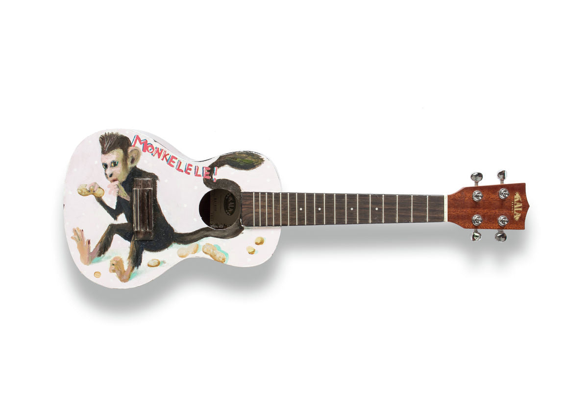 Charles Williams - A6 Art on a Ukulele Print