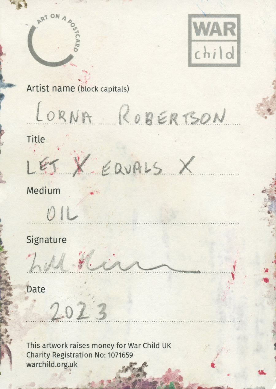 Lot 201 - Lorna Robertson - Let X Equals X