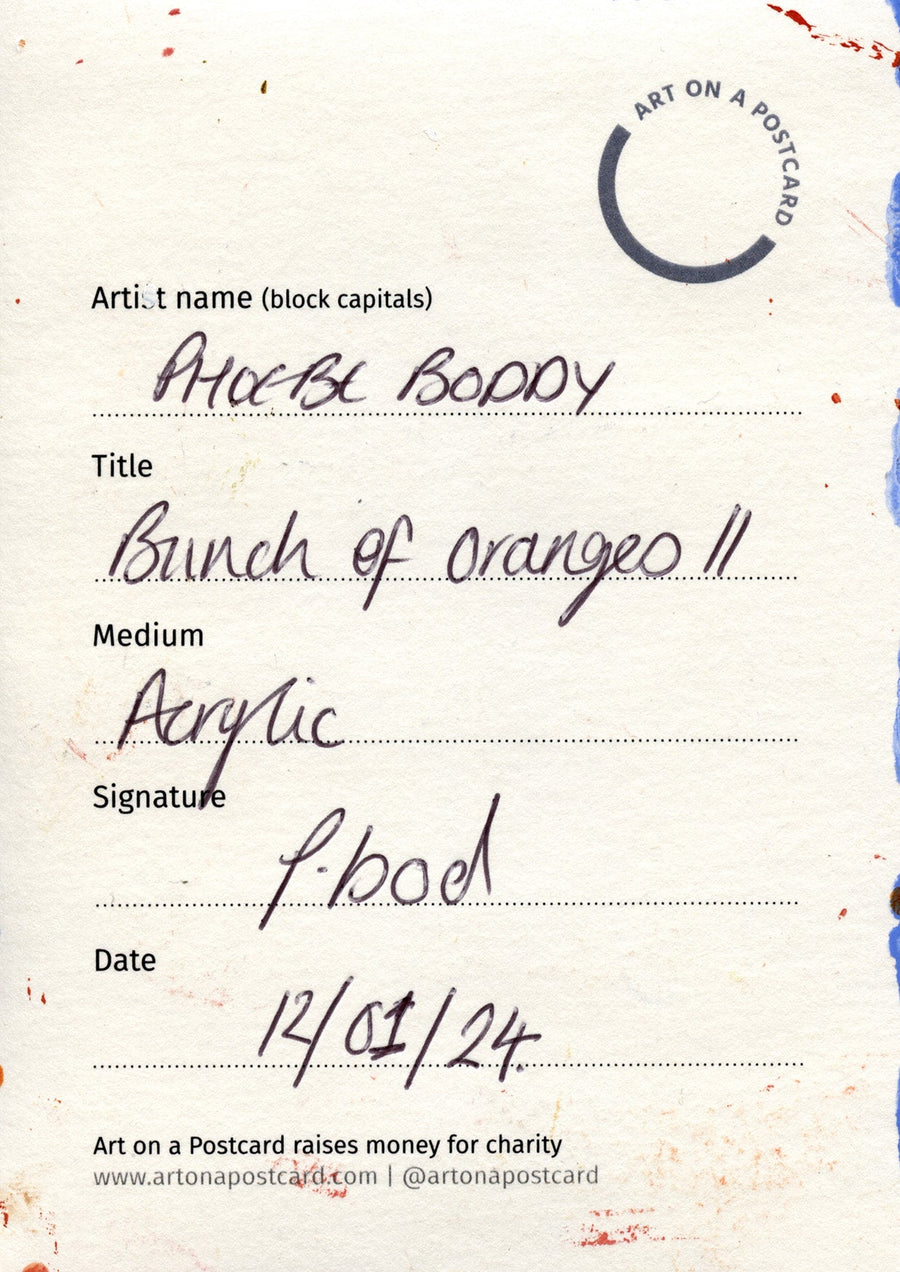 Lot 41 - Phoebe Boddy - Bunch of Orange II