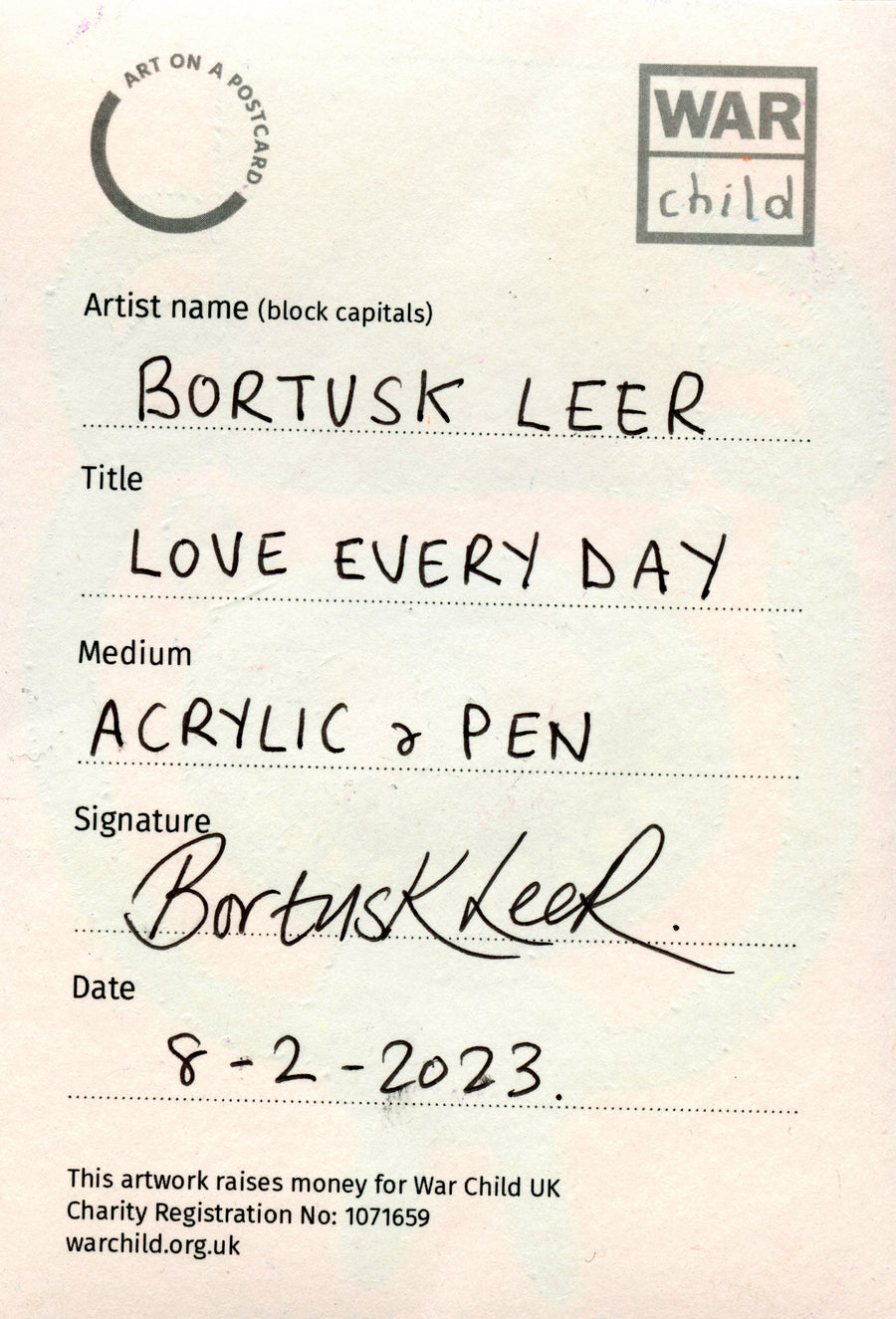 Lot 61 - Bortusk Leer - Love Every Day