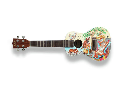 Chris Orr RA - A6 Art on a Ukulele Print