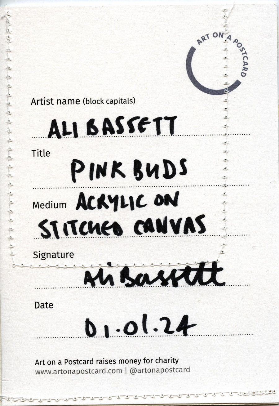 Lot 74 - Ali Bassett - Pink buds