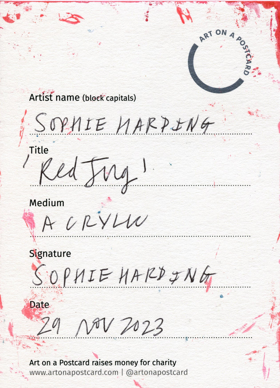 Lot 8 - Sophie Harding - Red jug