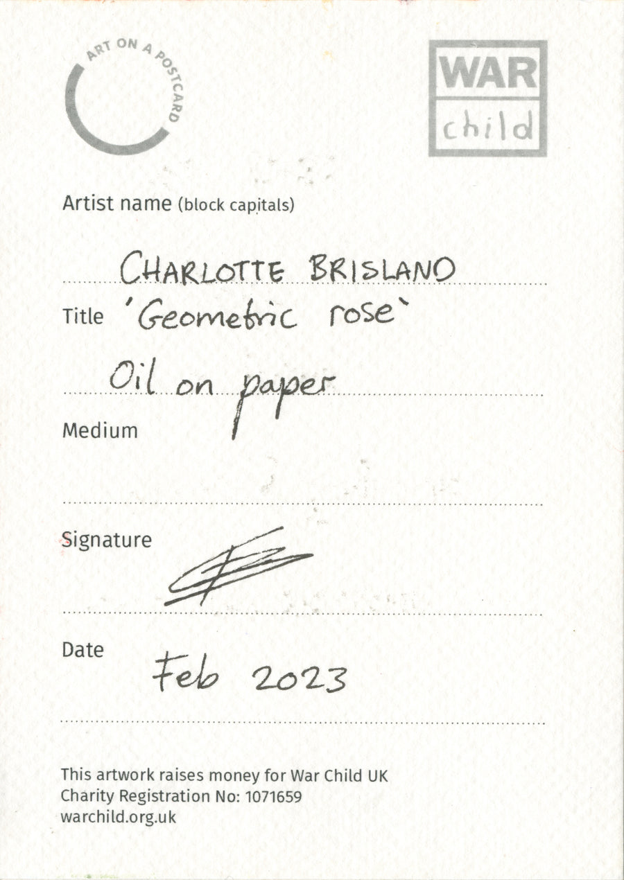 Lot 80 - Charlotte Brisland - Geometric Rose