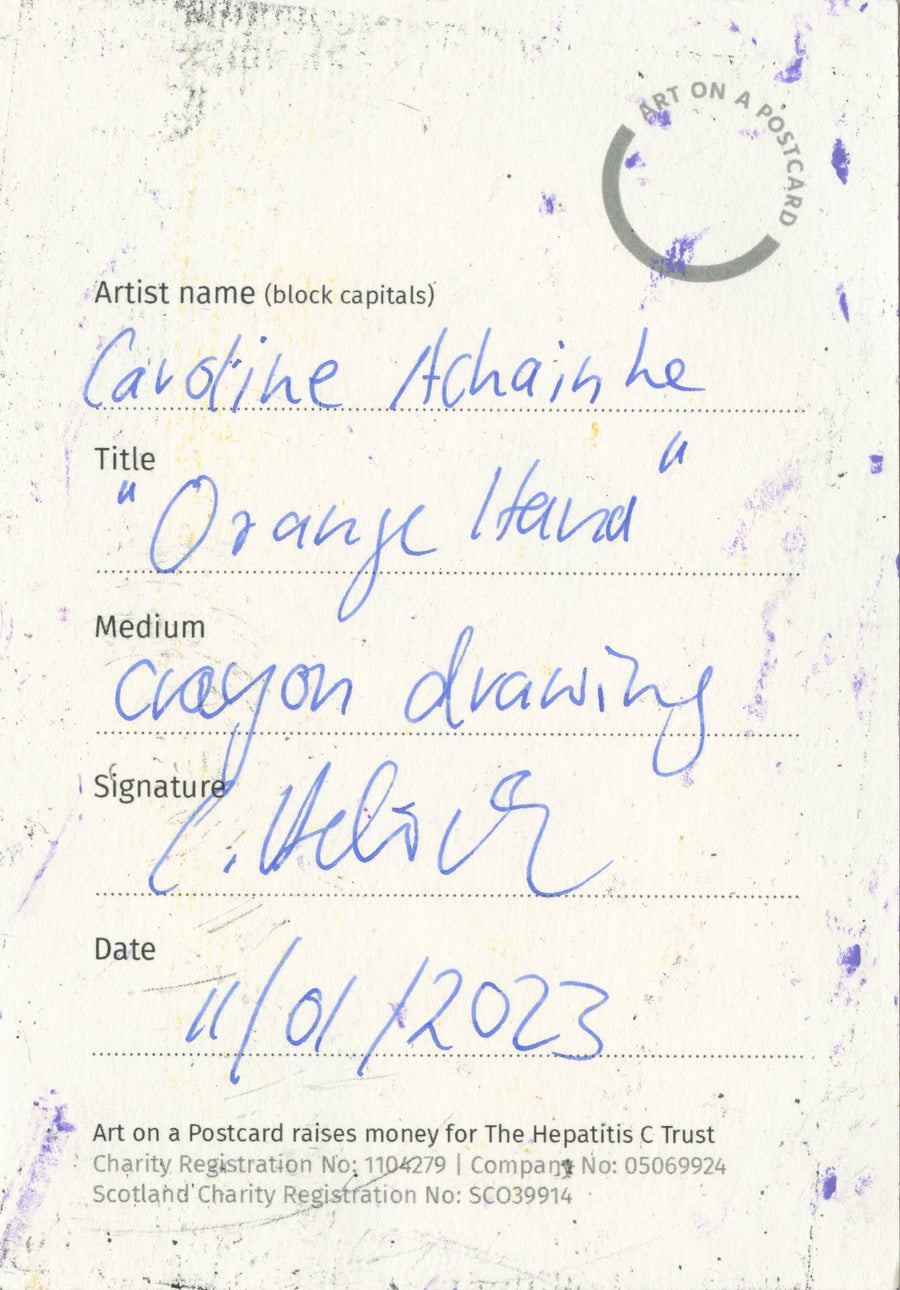 Lot 27 - Caroline Achaintre  - Orange Hand