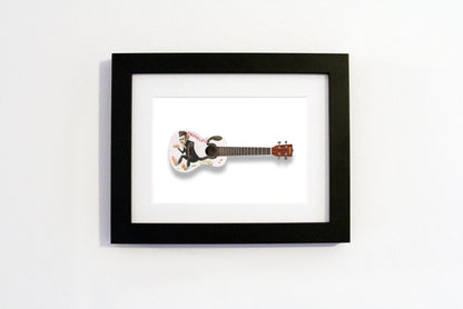 Charles Williams - A6 Art on a Ukulele Print