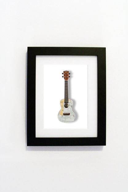 Charlie Calder-Potts - A6 Art on a Ukulele Print