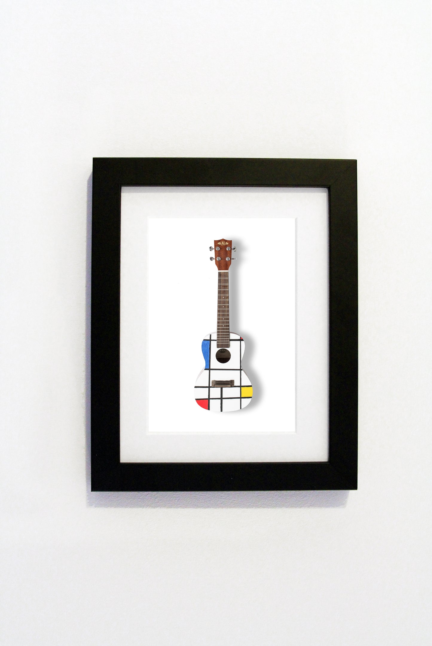 Glen Baxter - A6 Art on a Ukulele Print