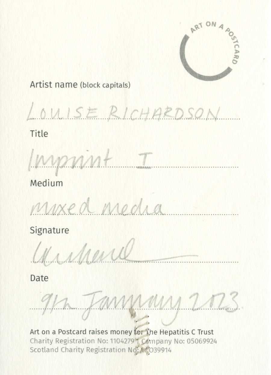 Lot 1 - Louise Richardson - Imprint I