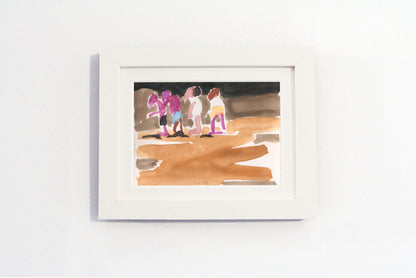 Susie Hamilton - Procession on Beach